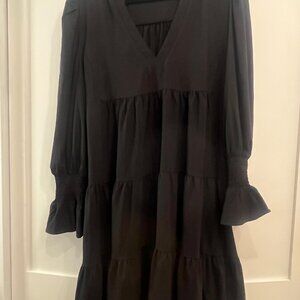 Tuckernuck Pomander Place Kenzo tiered long sleeved dress XXL - Black